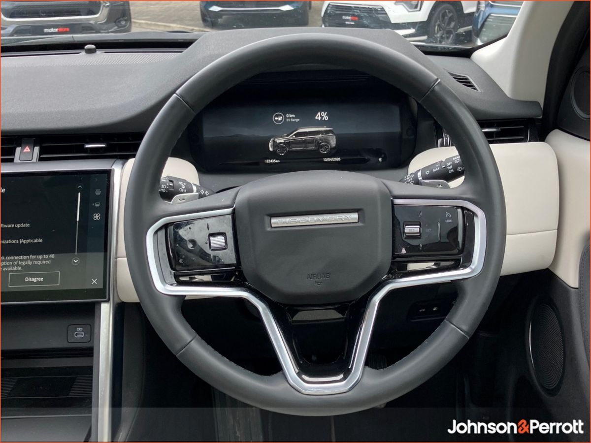 Land Rover Discovery Sport 1.5 I3 PHEV 309 PS AWD S Auto, (Remainder of Manufacturer Warranty)