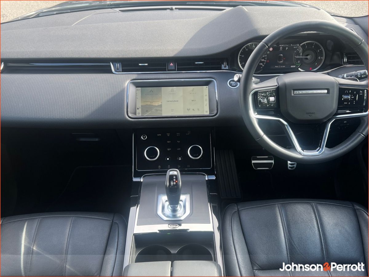 Land Rover Range Rover Evoque R Rover Evoque R-Dyn S Phev A  R-Dynamic S  P300 e 309 AWD PHEV 109BHP /80kw 12.2 kWh Battery Auto Start/Stop, (Remainder of Manufacturer Warranty) 