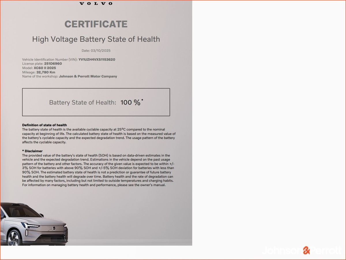 Volvo XC60 T6 350 bhp AWD PHEV Ultra Bright (Three Year Volvo Warranty + Two Year Volvo Service Plan)