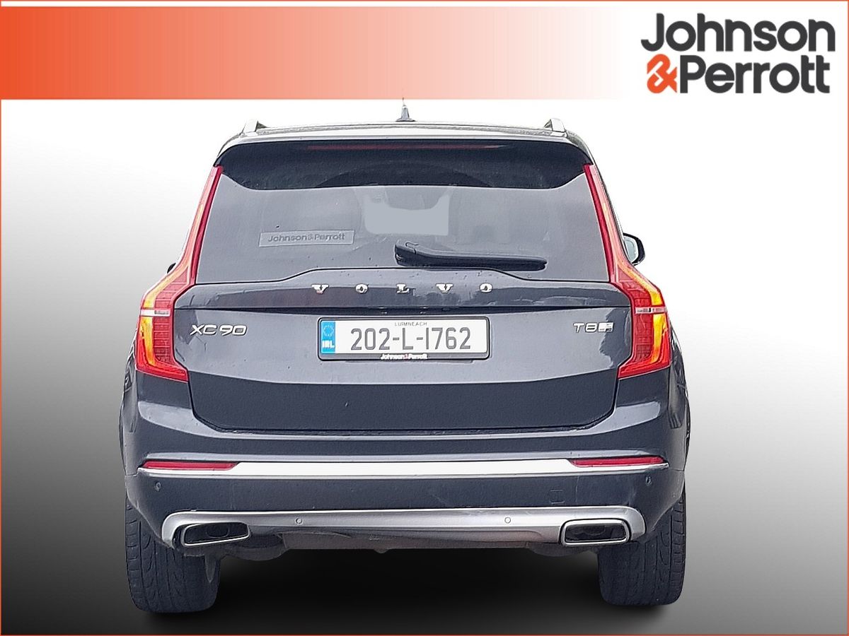 Volvo XC90 T8 397bhp PHEV Inscription Pro Auto AWD (360 Camera / Int Booster Cushion / Premium Sound)