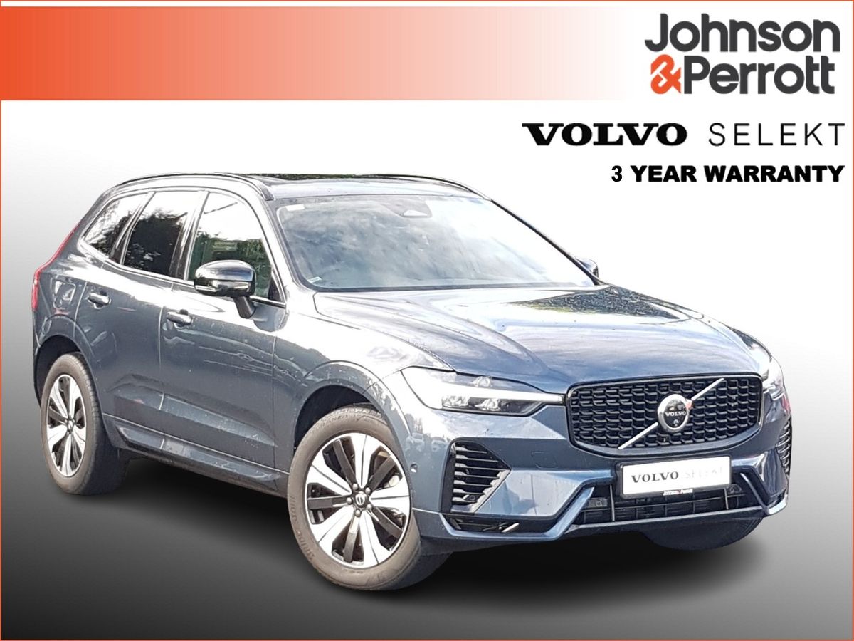 Volvo XC60 T6 350hp AWD PHEV Plus Dark (Three Year Volvo Selekt Warranty + Two Year Volvo Service Plan)