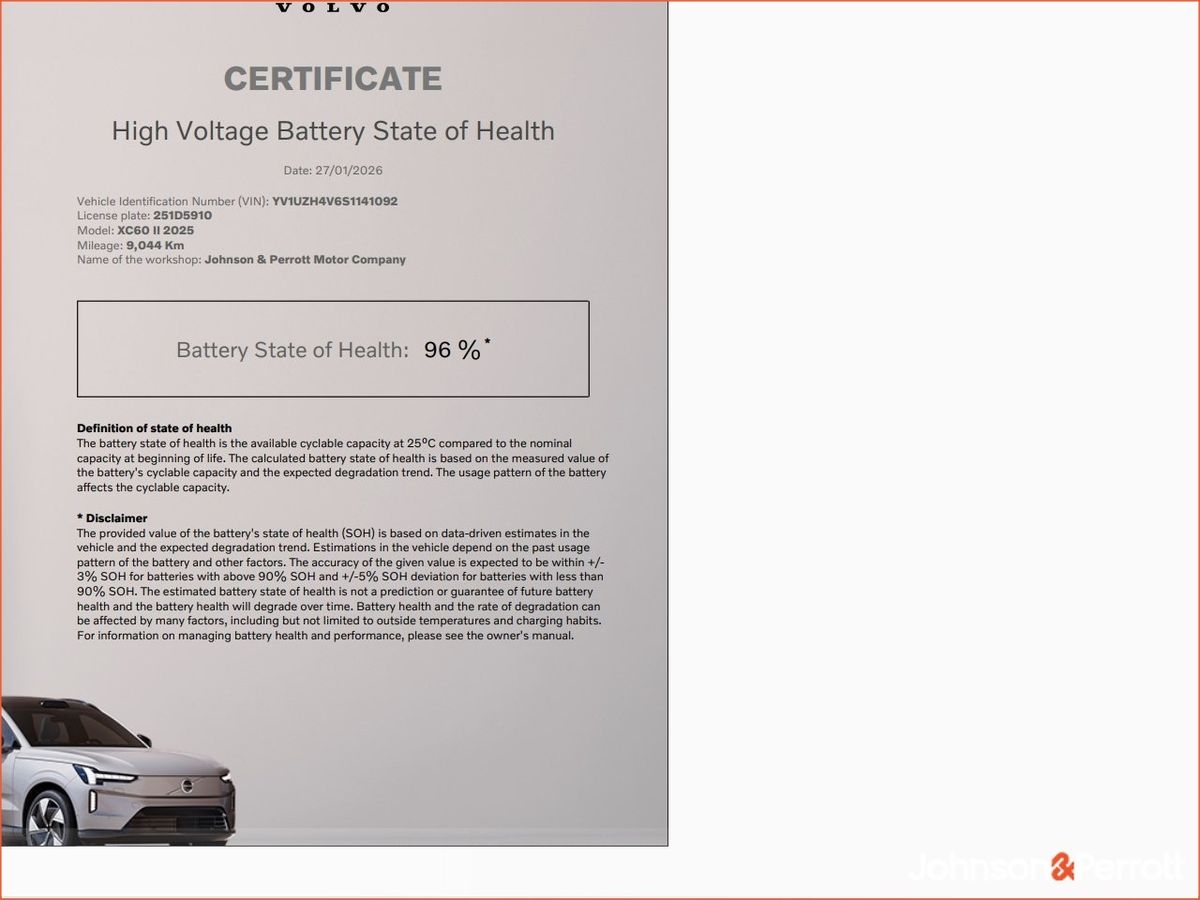 Volvo XC60 T6 350bhp AWD PHEV Plus Bright (Two Year Volvo Selekt Warranty  + Two Year Volvo Service Plan)