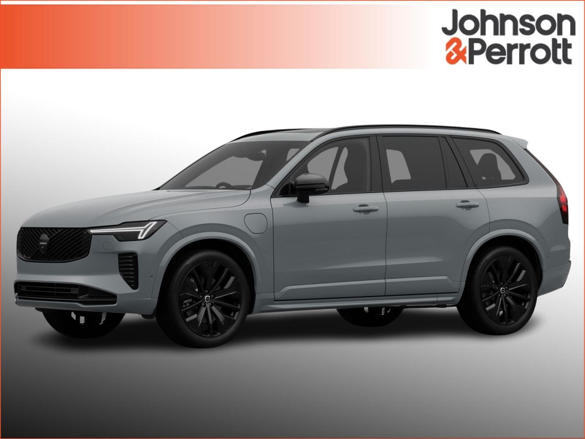Volvo XC90 T8 455bhp AWD PHEV Plus Black Edition - Vapour Grey Metallic - Immediate Delivery