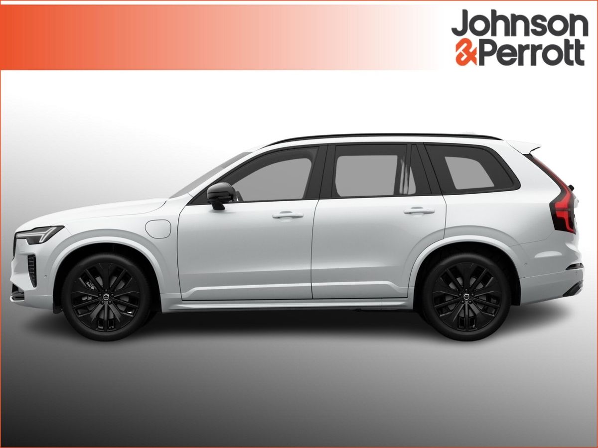 Volvo XC90 T8 455bhp AWD PHEV Plus Black Edition - Crystal White Metallic - Immediate Delivery