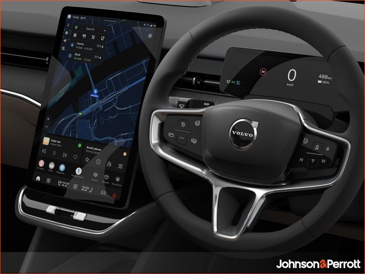 Volvo ES90 92 kWh Extended Range Core - Vapour Grey Metallic  + 360 Camera + Pilot Assist Pack