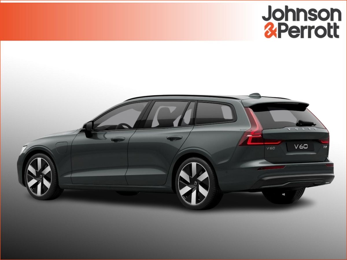 Volvo V60 T6 350bhp AWD PHEV Plus Dark - Forest Lake Metallic + Driver Assist Pack +360 Camera