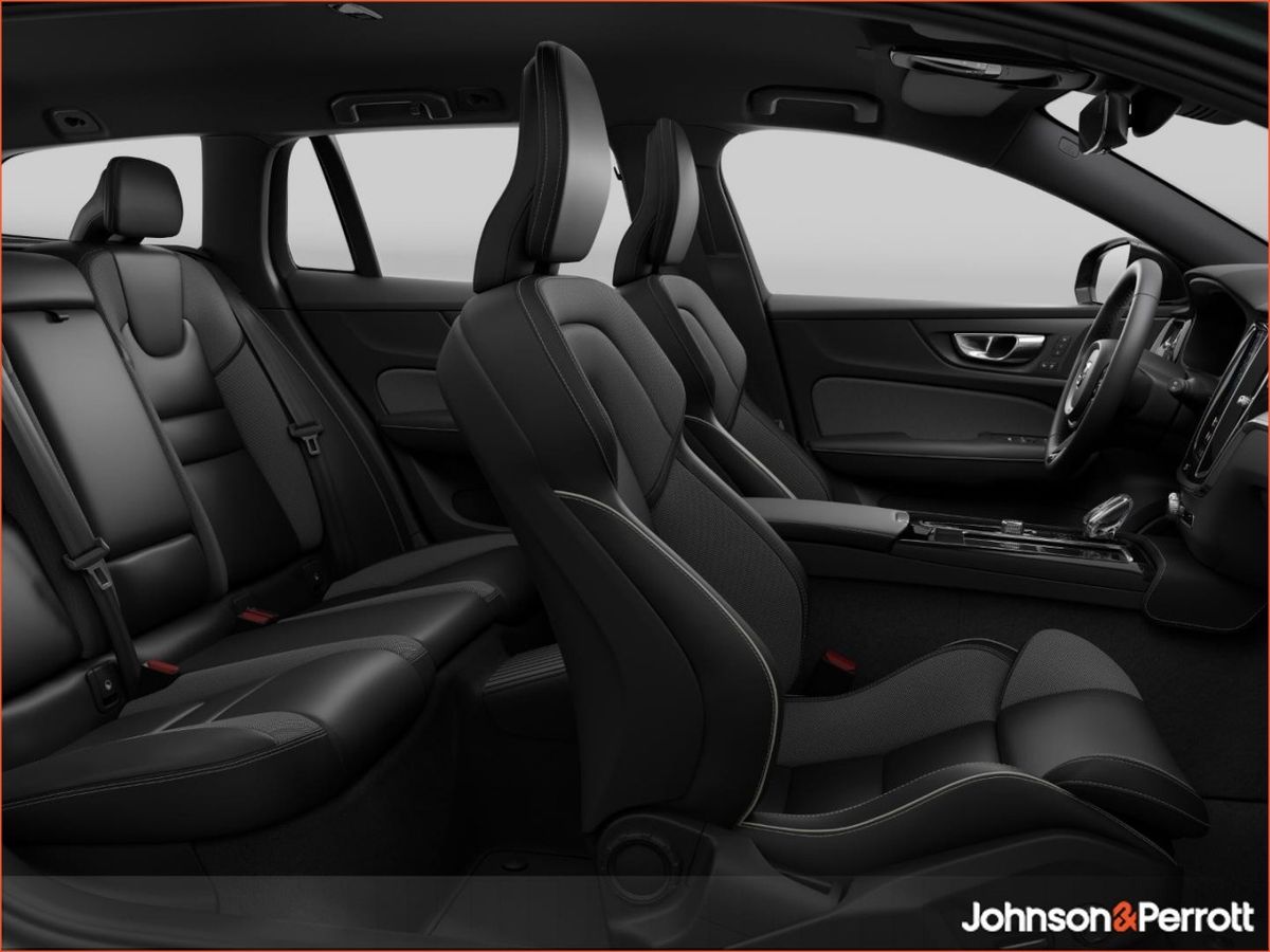 Volvo V60 T6 350bhp AWD PHEV Plus Dark - Forest Lake Metallic + Driver Assist Pack +360 Camera