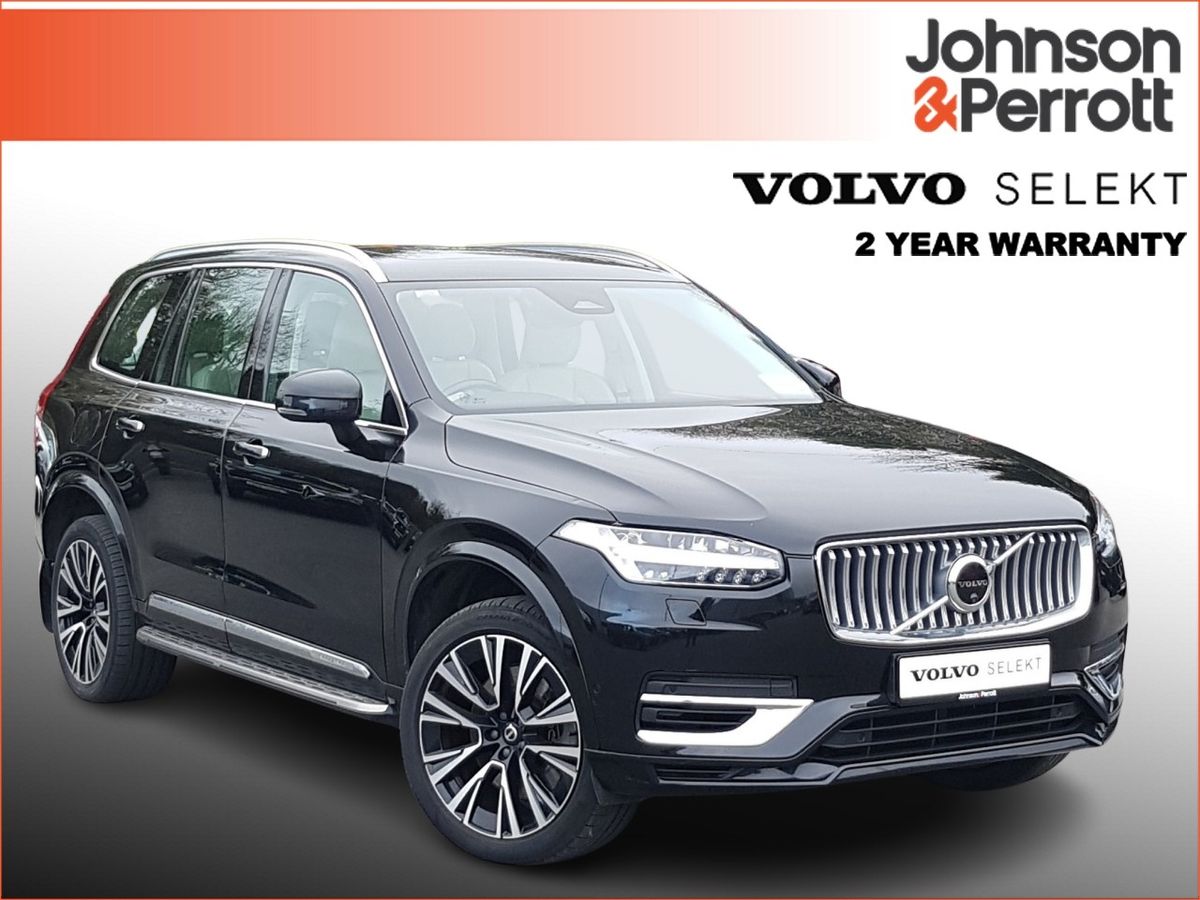 Volvo XC90 T8 455hp AWD PHEV Plus Bright  (Two Year Volvo Selekt Warranty and Two Year Service Plan)