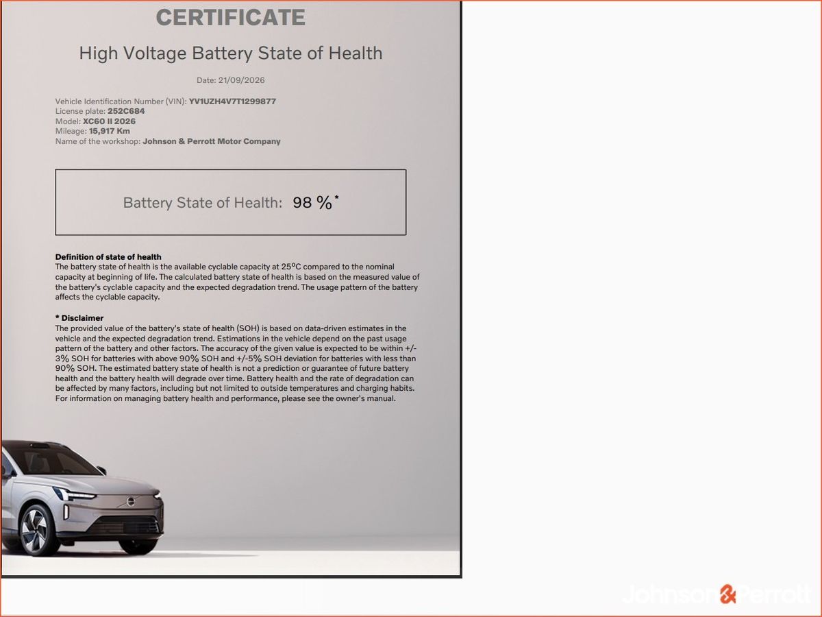 Volvo XC60 T6 350bhp AWD PHEV Plus Dark - Aurora Silver