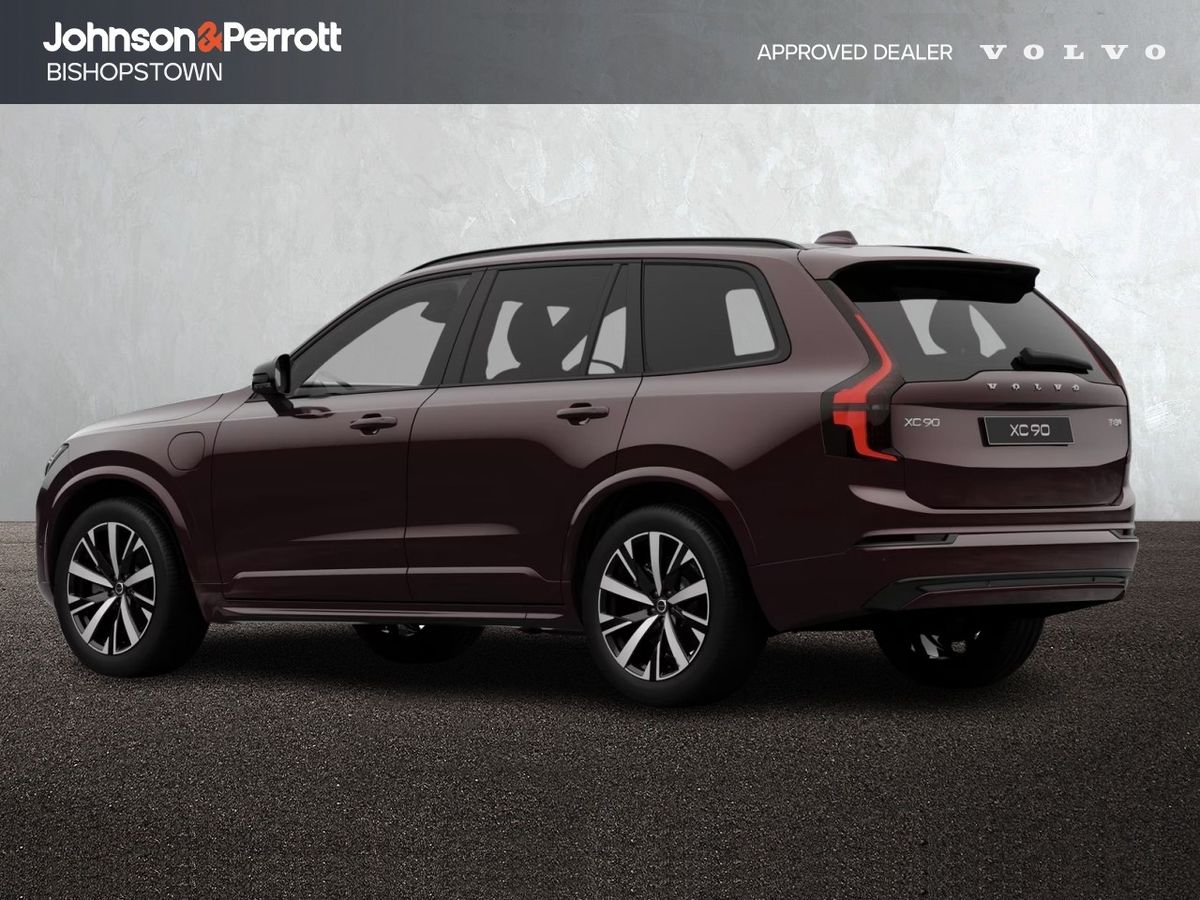 Volvo XC90 T8 406bhp AWD PHEV Plus Dark - Mulberry Red Immediate Delivery