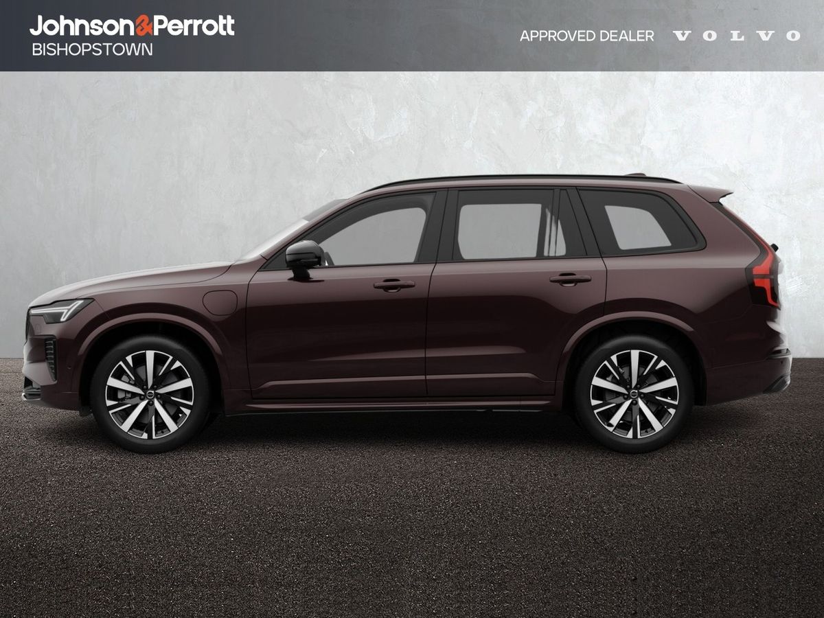 Volvo XC90 T8 406bhp AWD PHEV Plus Dark - Mulberry Red Immediate Delivery