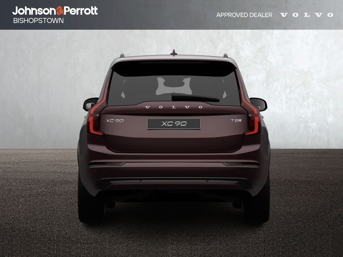 Volvo XC90 T8 406bhp AWD PHEV Plus Dark - Mulberry Red Immediate Delivery