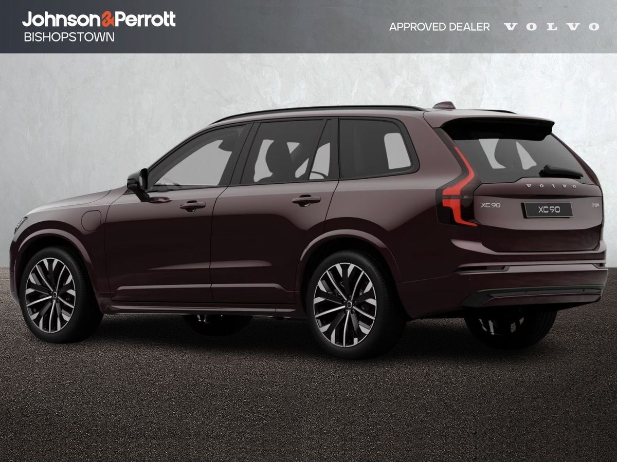 Volvo XC90 T8 406bhp AWD PHEV Ultra Dark - Mulberry Red - Immediate Delivery