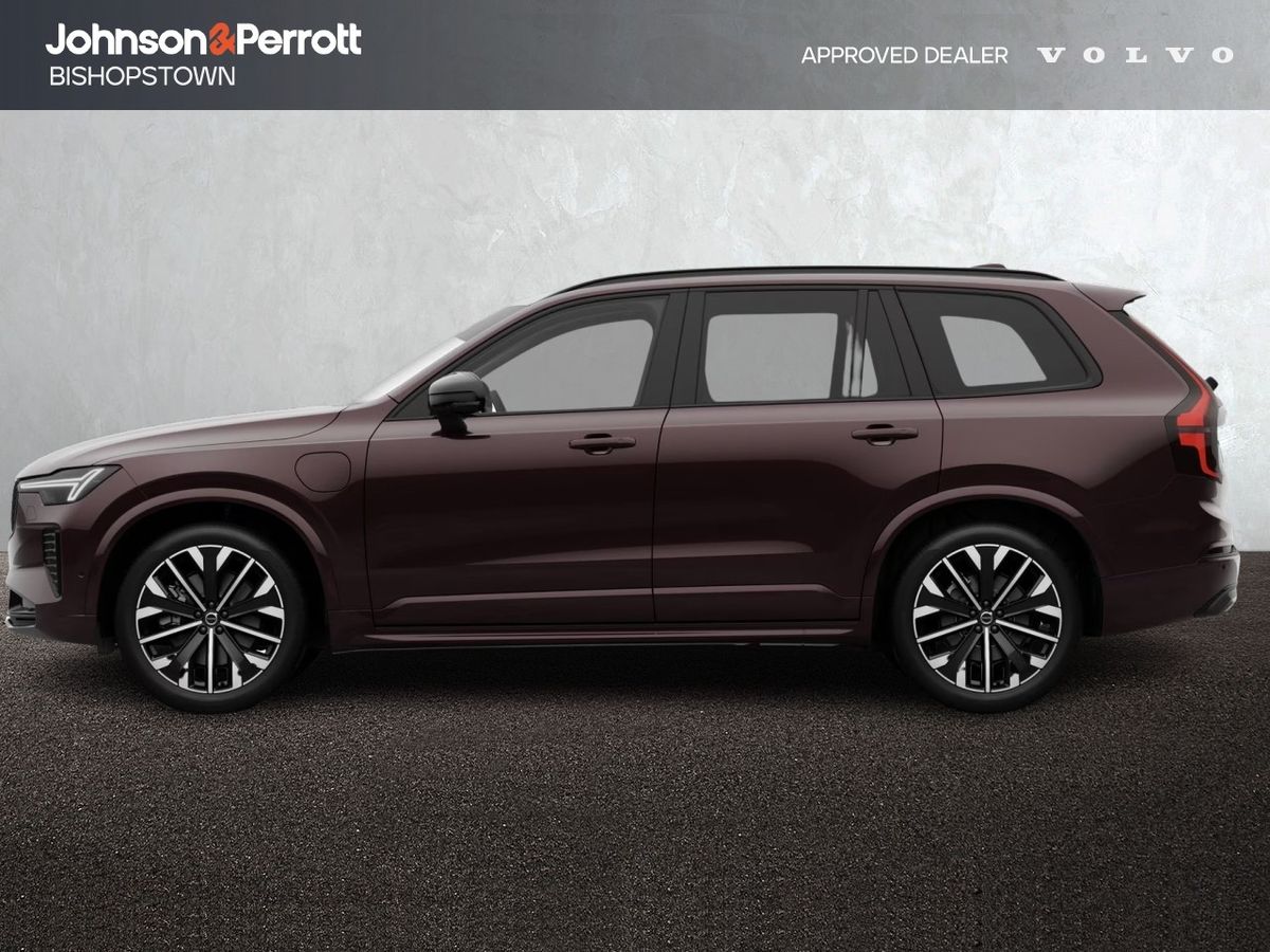 Volvo XC90 T8 406bhp AWD PHEV Ultra Dark - Mulberry Red - Immediate Delivery