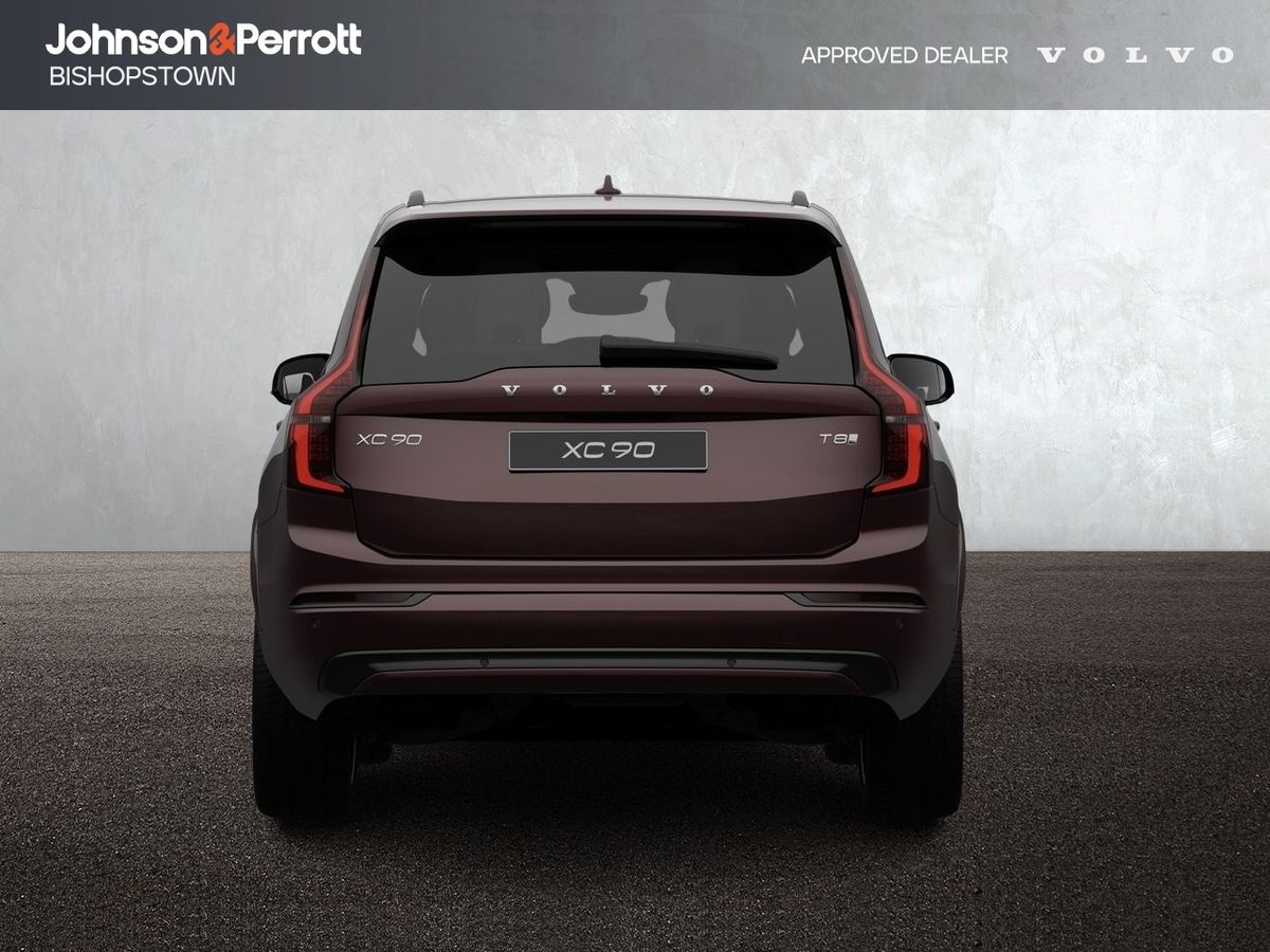 Volvo XC90 T8 406bhp AWD PHEV Ultra Dark - Mulberry Red - Immediate Delivery