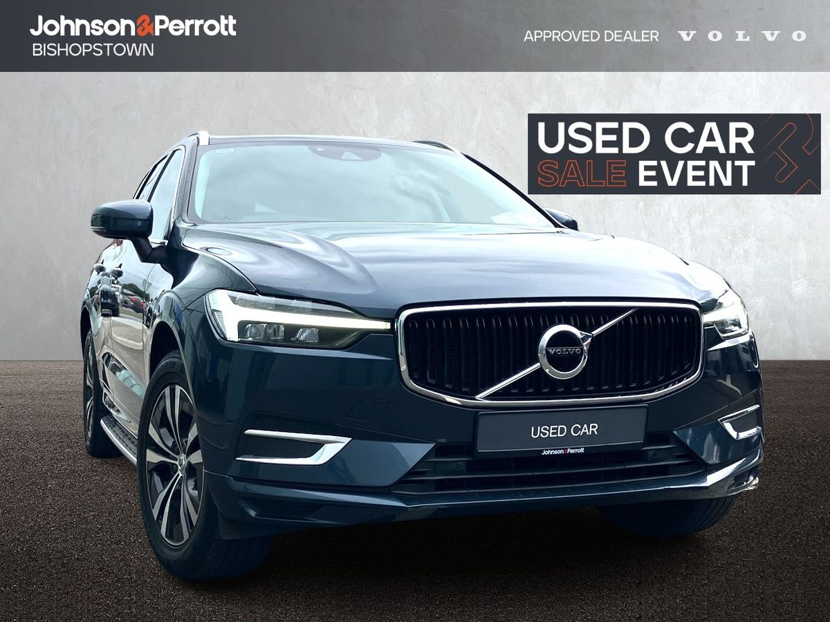 Volvo XC60 B4 197bhp Diesel MHEV Momentum - Denim Blue / Blond Leather