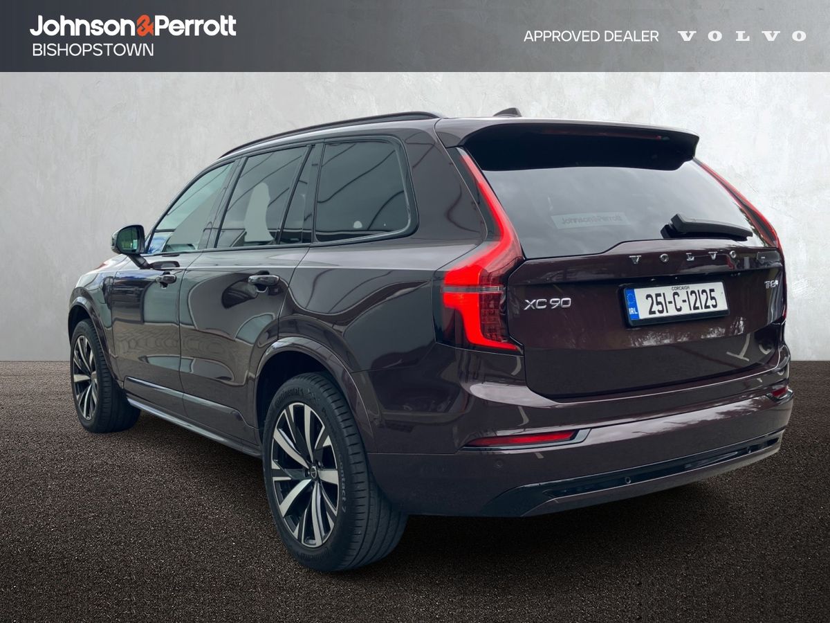 Volvo XC90 T8 455bhp AWD PHEV Plus Dark - Mulberry Red