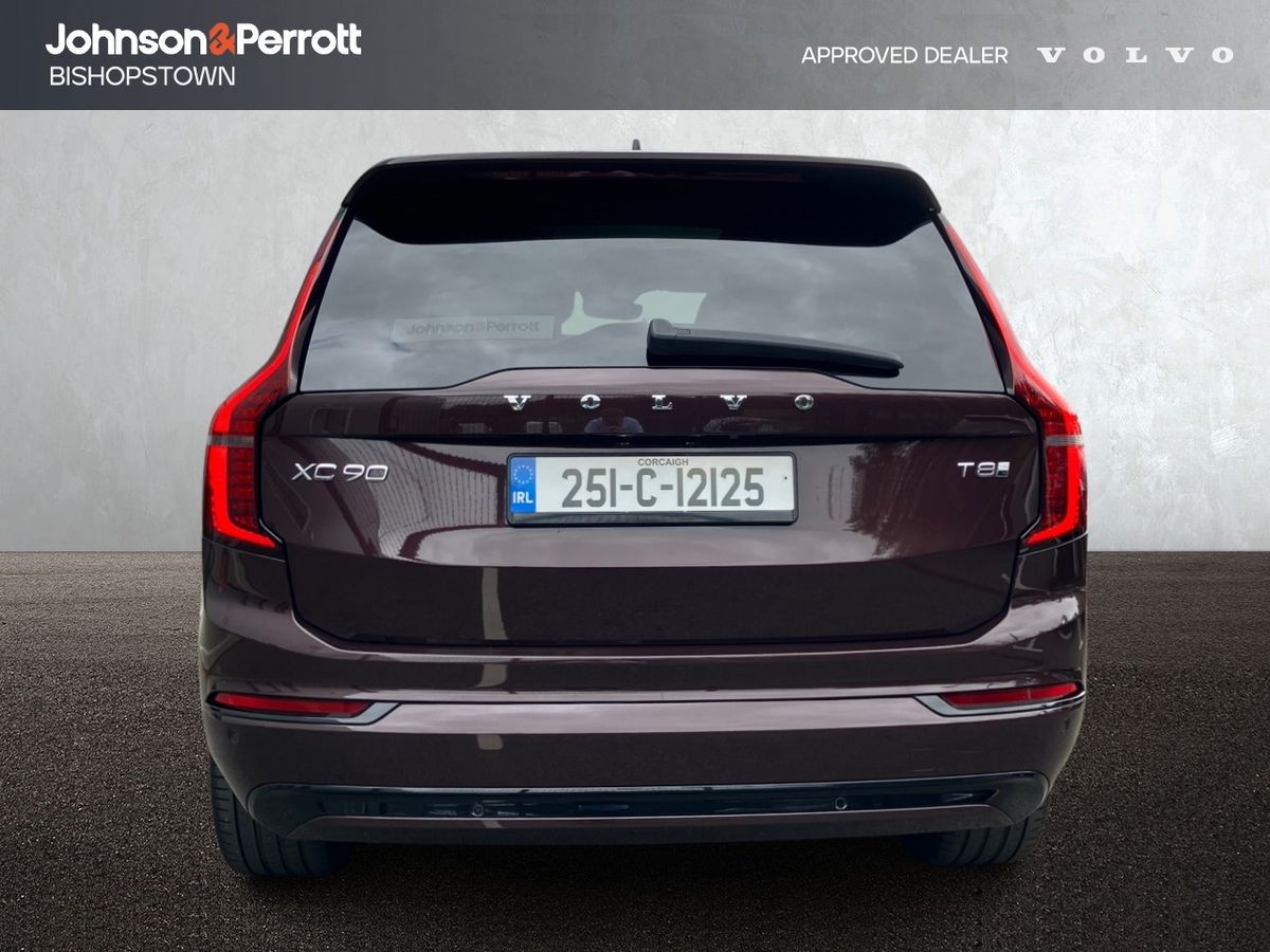 Volvo XC90 T8 455bhp AWD PHEV Plus Dark - Mulberry Red