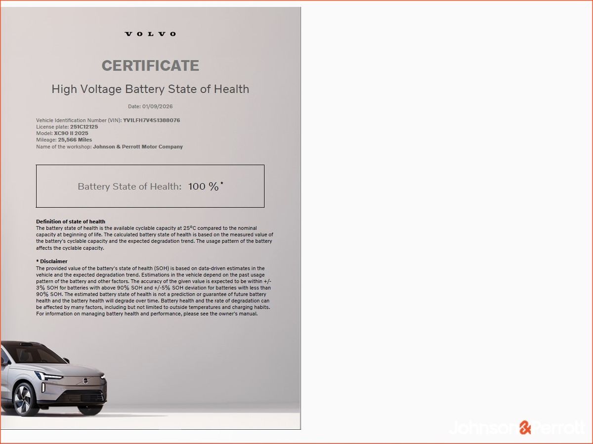 Volvo XC90 T8 455bhp AWD PHEV Plus Dark - Mulberry Red