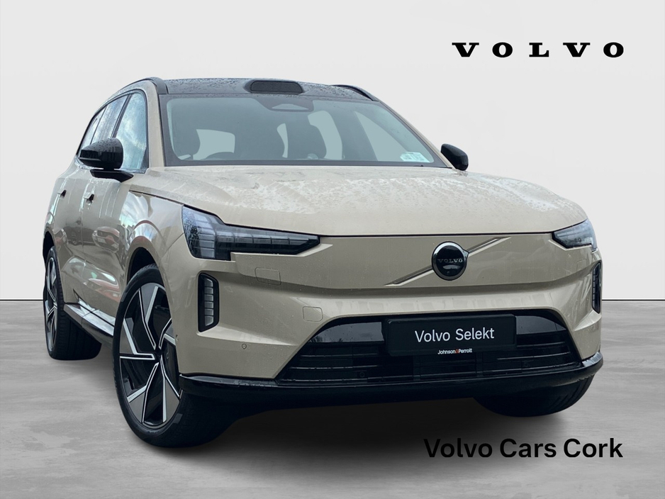 Volvo EX90 111 kWh Twin Motor AWD 517bhp Performance Ultra - Sand Dune Metallic