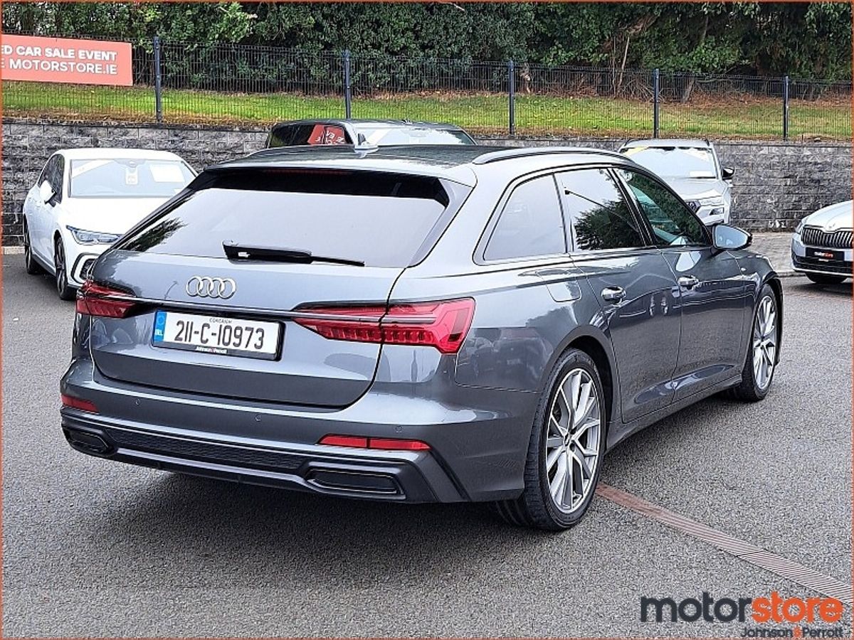 Audi A6 40204HP S Line Black Edition with 20 Inch Alloys & Comfort Pack