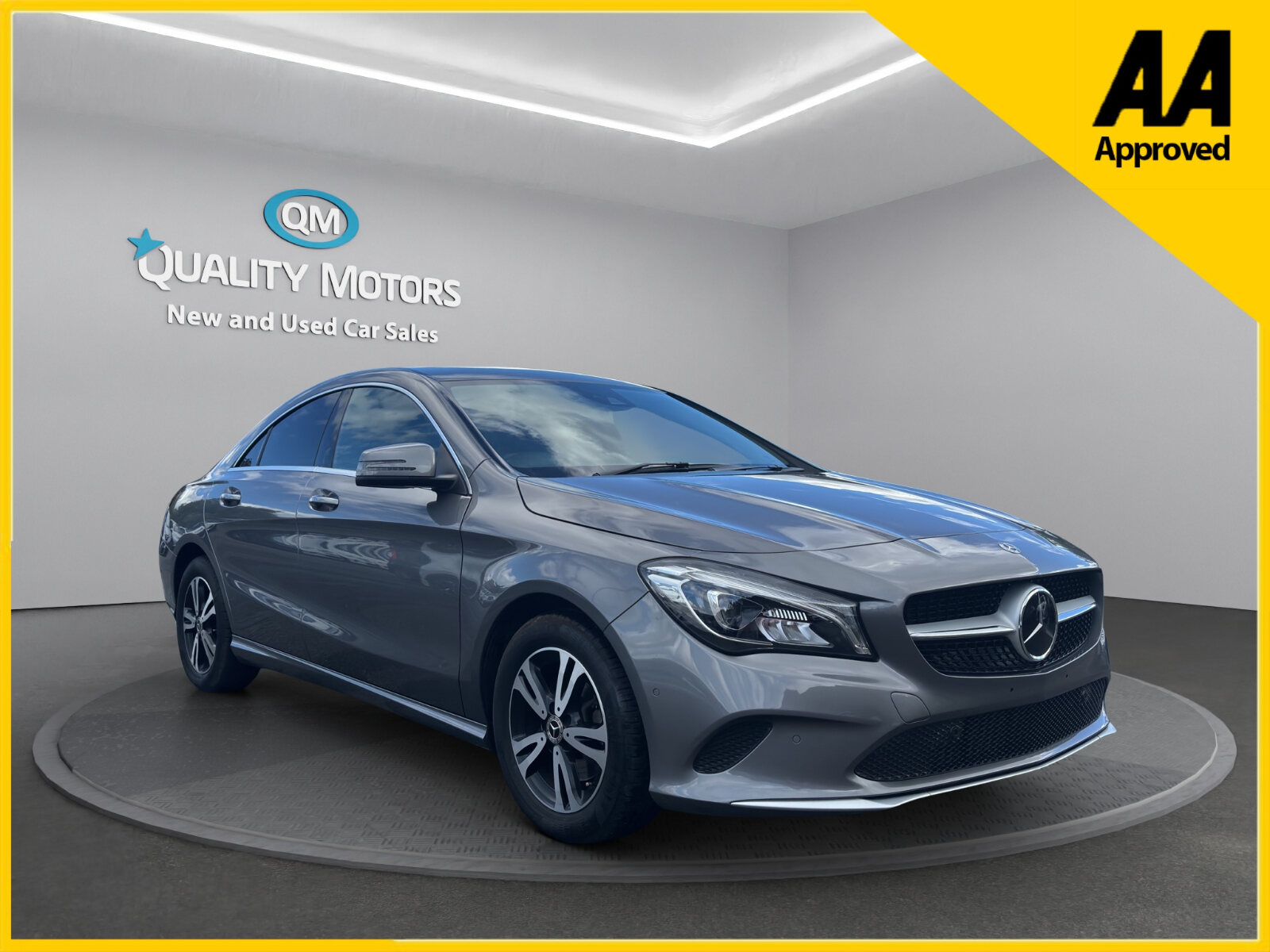 2017 Mercedes-Benz CLA 1.6 Petrol for sale at Quality Motors, Walkinstown, Dublin