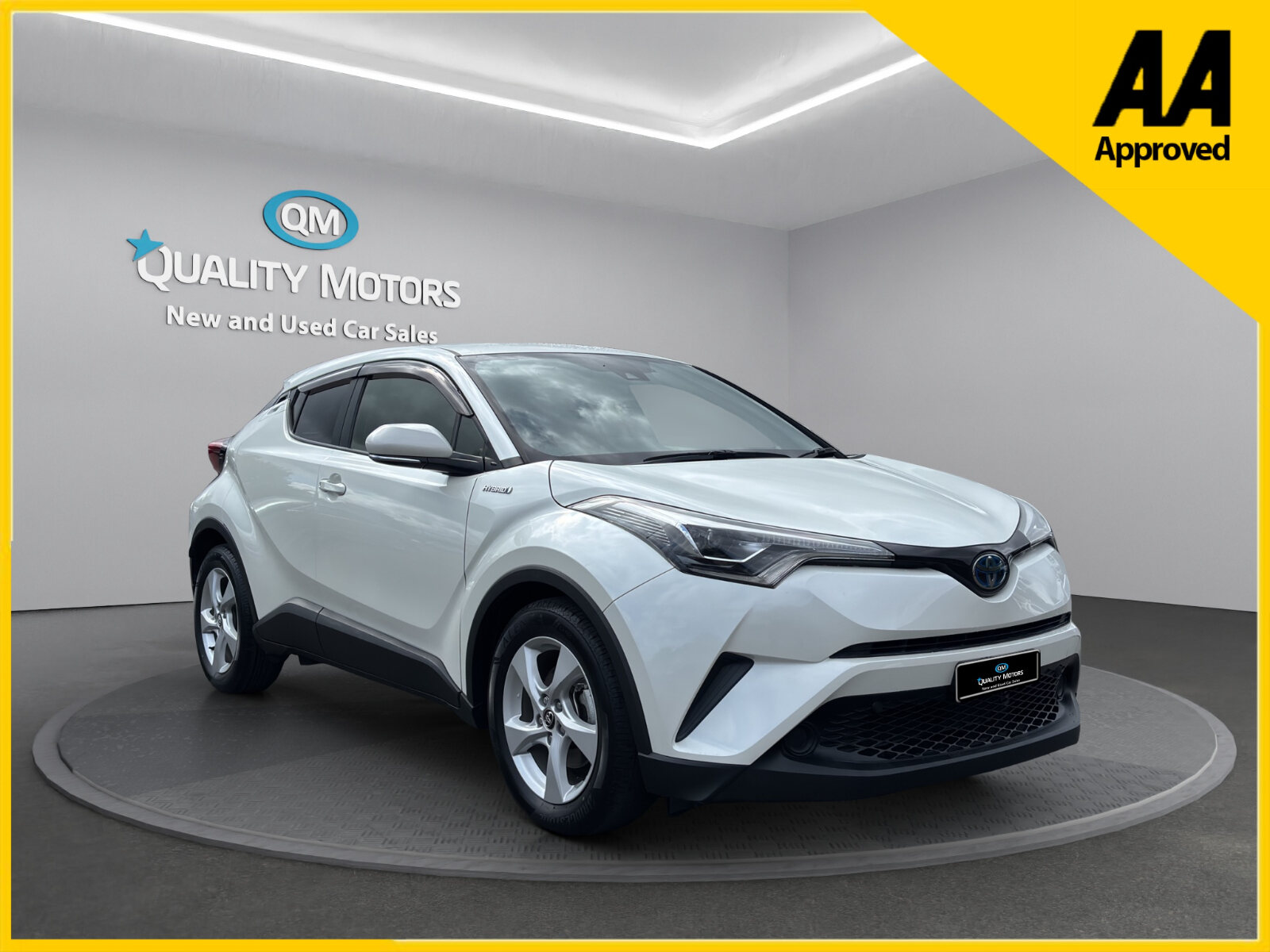 2018 Toyota C-HR 1.8 Petrol Hybrid for sale at Quality Motors, Walkinstown, Dublin