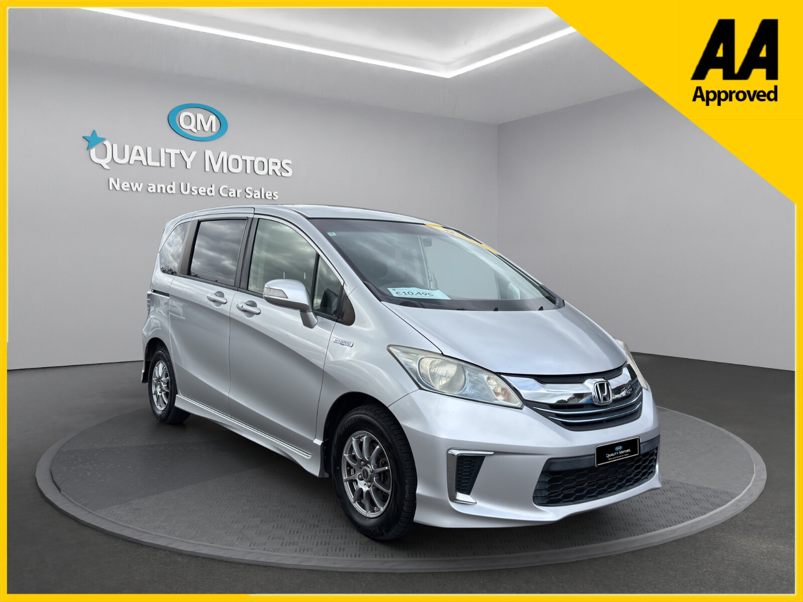 2014 Honda Freed 1.5 Petrol Hybrid for sale at Quality Motors, Walkinstown, Dublin