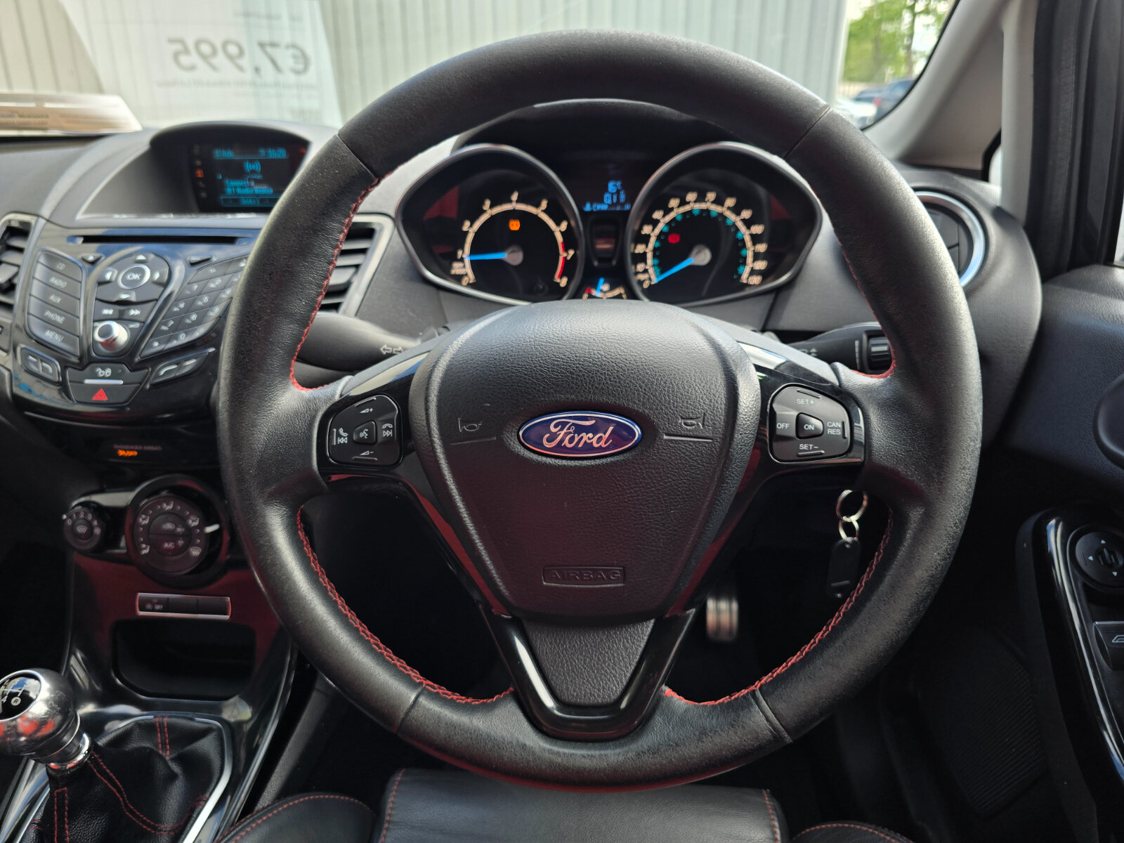 2015 Ford Fiesta ZETEC-S Black ED 1.0 Petrol - Image 17