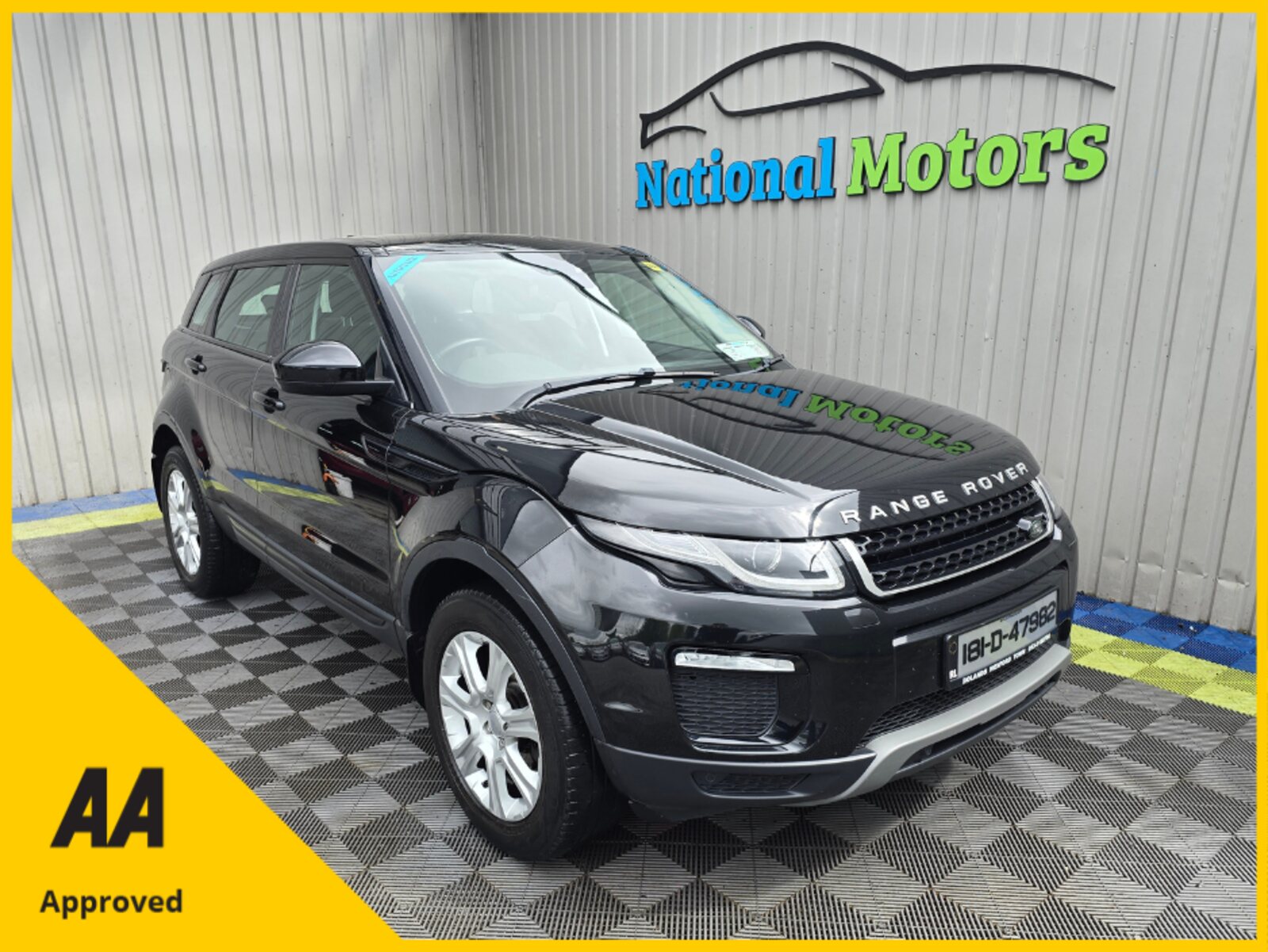 2018 Range Rover Evoque 2.0 Td4 SE 150HP 4wd Auto