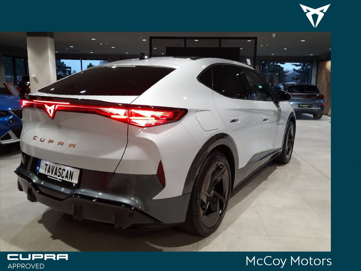 Cupra Tavascan *** 271 OFFERS ***ALL NEW TAVASCAN 77KWH 286BHP ENDURANCE V2 **1.9% PCP -- *** 8 YEAR BATTERY WARRANTY *** 546 KMS RANGE