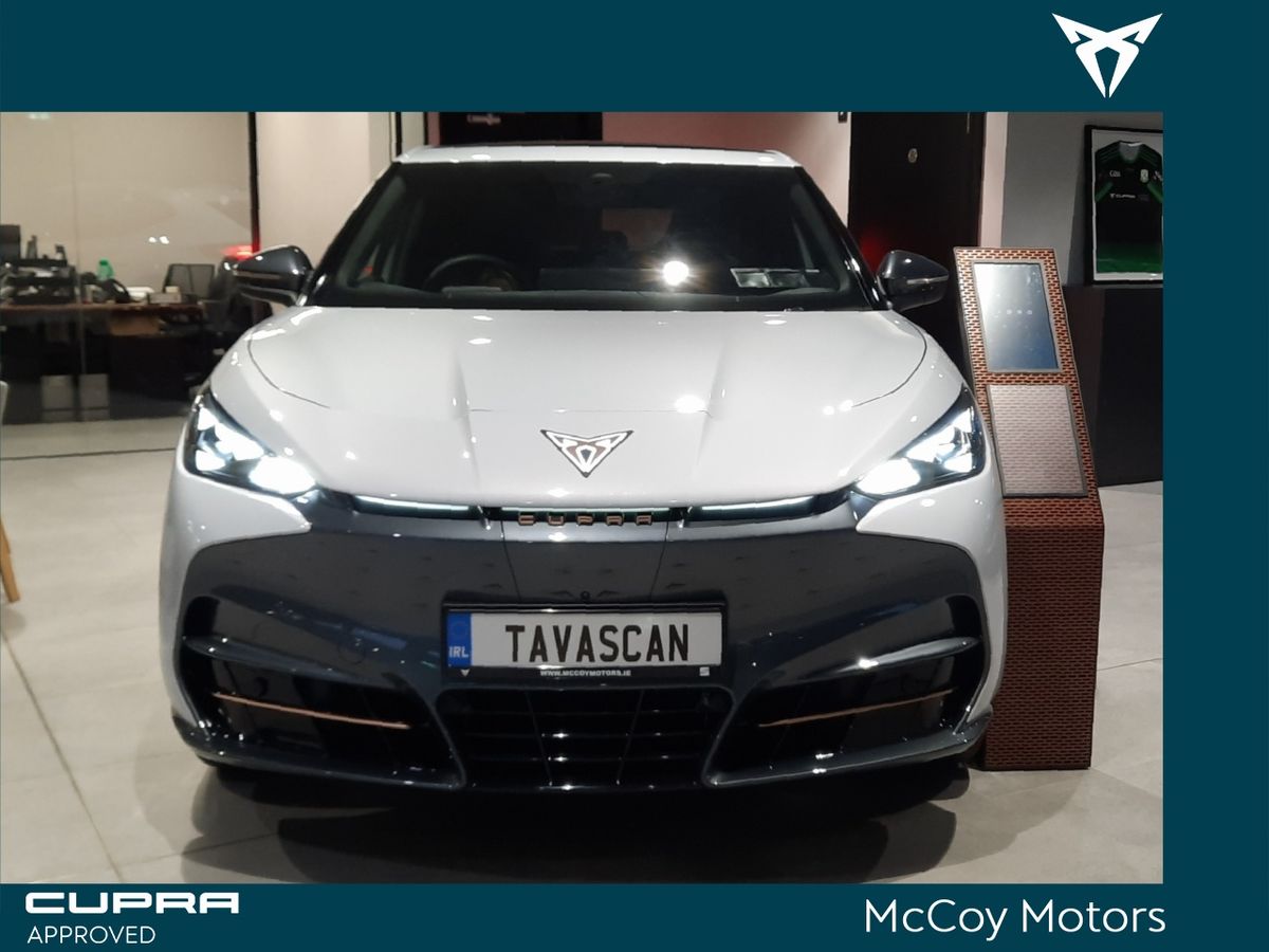 Cupra Tavascan *** 271 OFFERS ***ALL NEW TAVASCAN 77KWH 286BHP ENDURANCE V2 **1.9% PCP -- *** 8 YEAR BATTERY WARRANTY *** 546 KMS RANGE