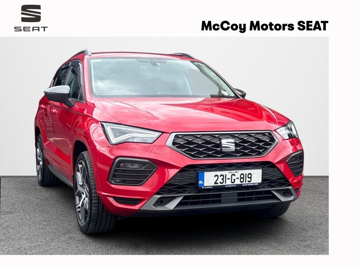 SEAT Ateca ** SALE PRICE ** ATECA FR 2.0 TDI 150BHP**VELVET RED**12 MONTH WARRANTY**FINANCE AVAILABLE**