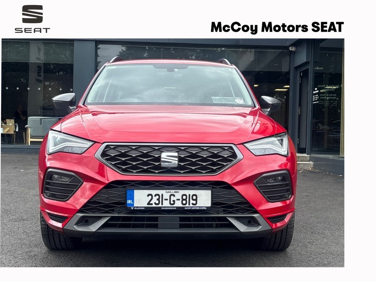 SEAT Ateca ** SALE PRICE ** ATECA FR 2.0 TDI 150BHP**VELVET RED**12 MONTH WARRANTY**FINANCE AVAILABLE**