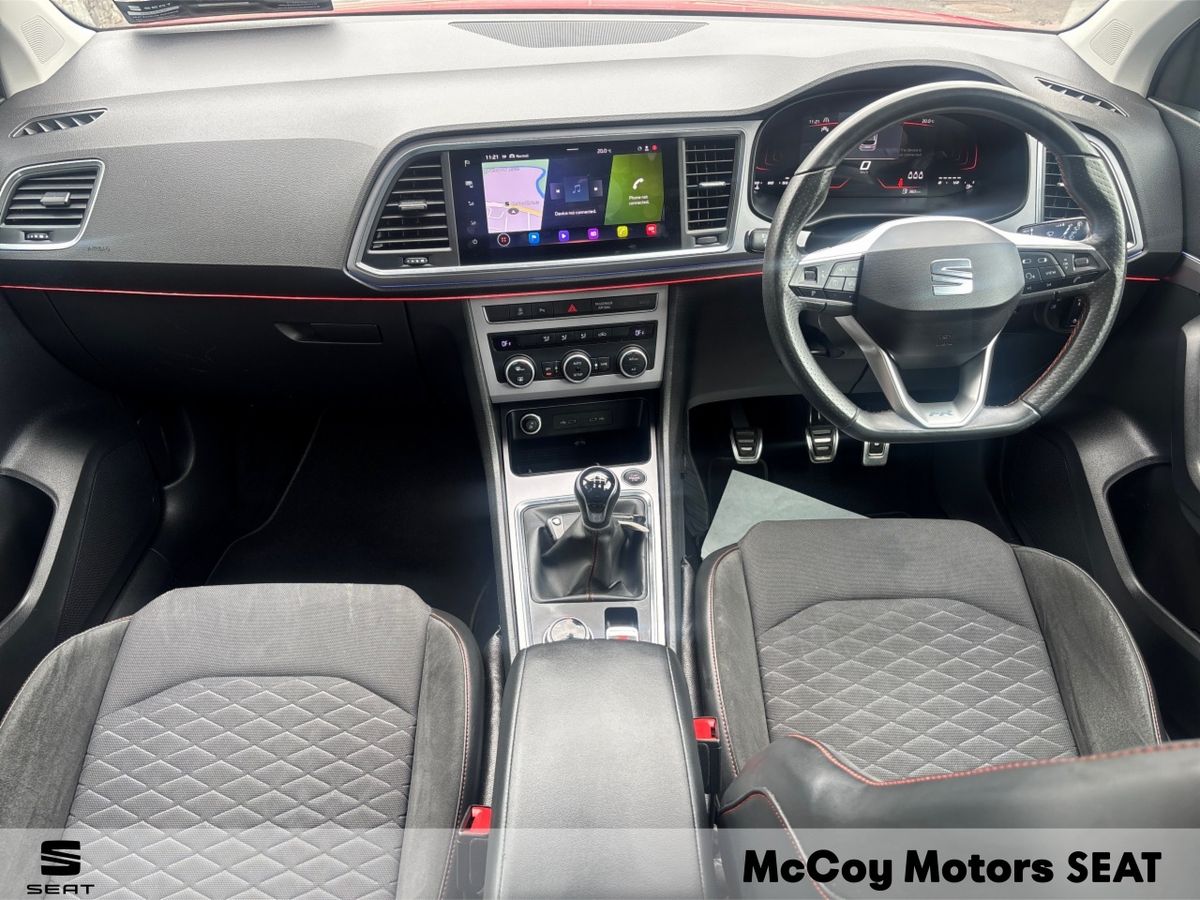 SEAT Ateca ** SALE PRICE ** ATECA FR 2.0 TDI 150BHP**VELVET RED**12 MONTH WARRANTY**FINANCE AVAILABLE**