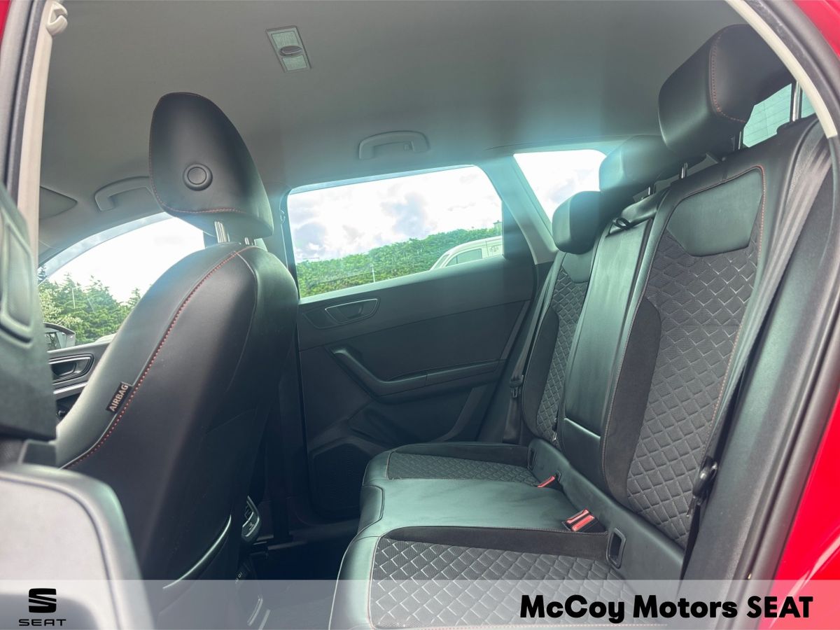 SEAT Ateca ** SALE PRICE ** ATECA FR 2.0 TDI 150BHP**VELVET RED**12 MONTH WARRANTY**FINANCE AVAILABLE**