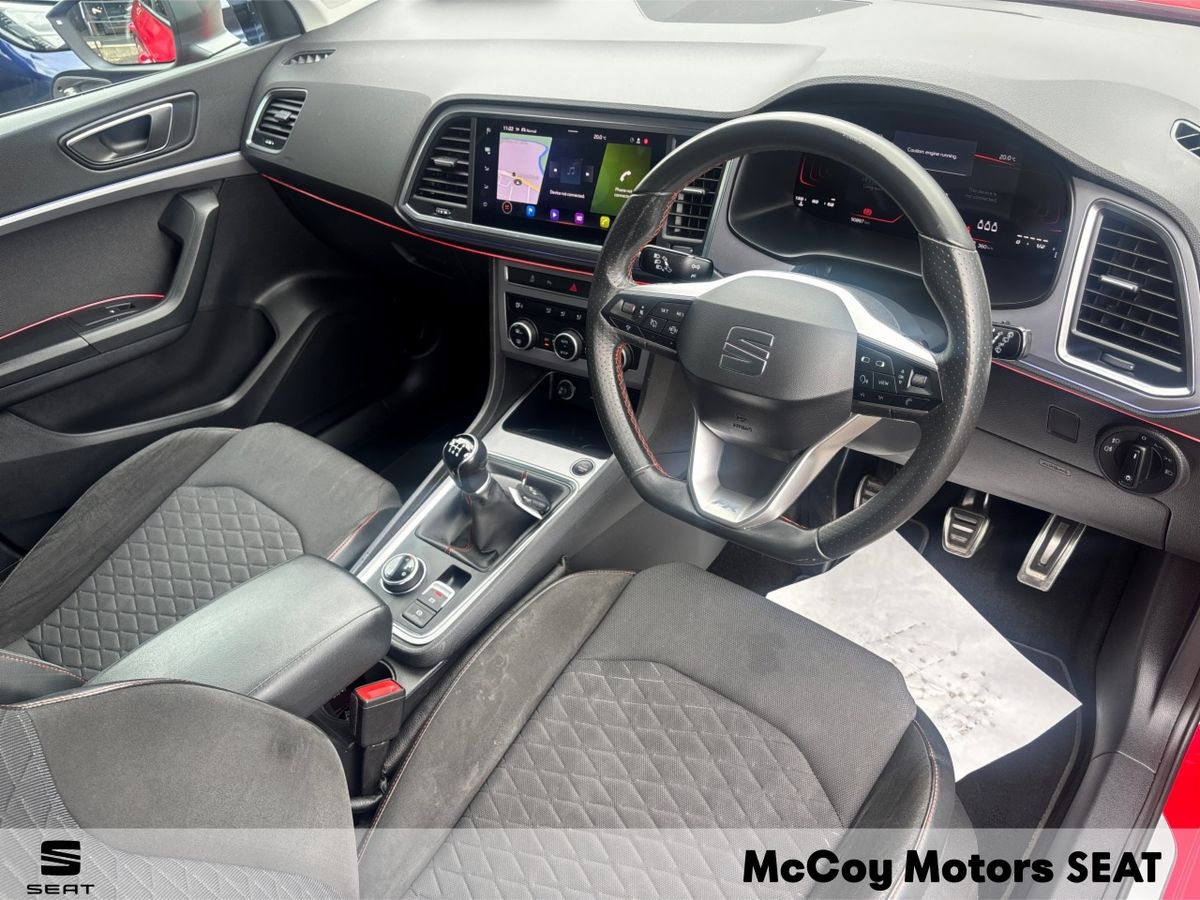 SEAT Ateca ** SALE PRICE ** ATECA FR 2.0 TDI 150BHP**VELVET RED**12 MONTH WARRANTY**FINANCE AVAILABLE**