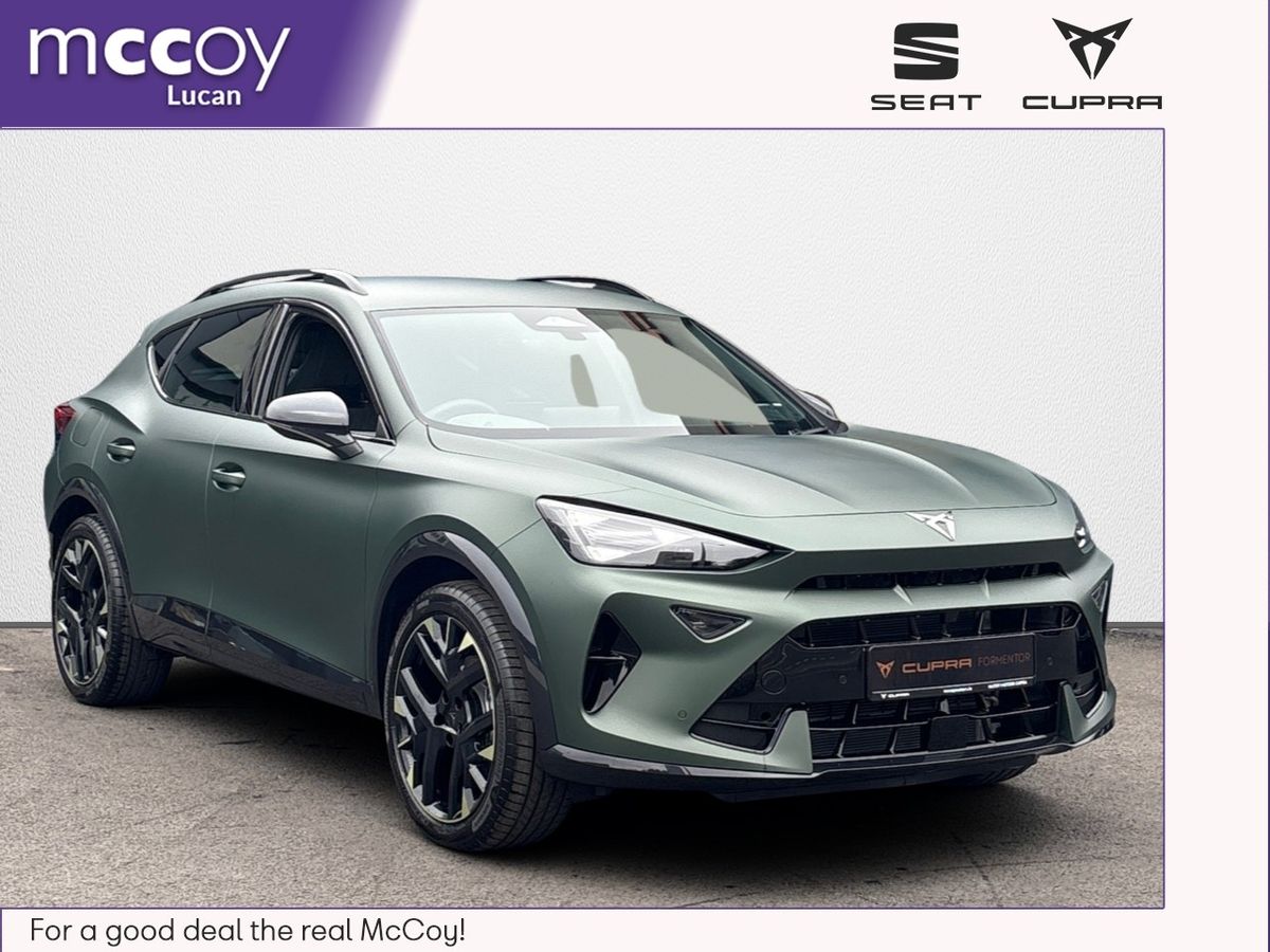 Cupra Formentor **TRIBE EDITION**PHEV 204BHP DSG**MANGANESE MATTE GREEN PAINT**5 YEAR WARRANTY**PCP FINANCE AVAILABLE**