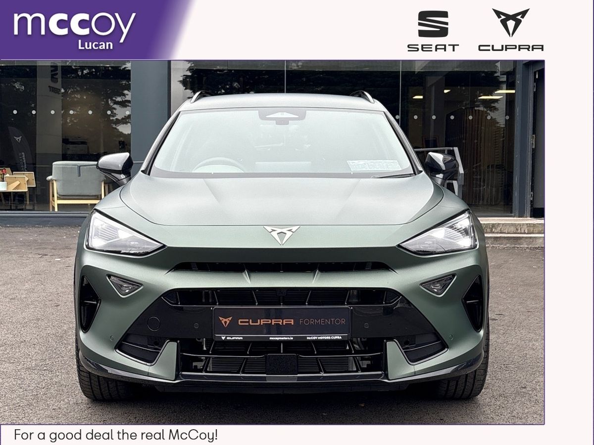 Cupra Formentor **TRIBE EDITION**PHEV 204BHP DSG**MANGANESE MATTE GREEN PAINT**5 YEAR WARRANTY**PCP FINANCE AVAILABLE**