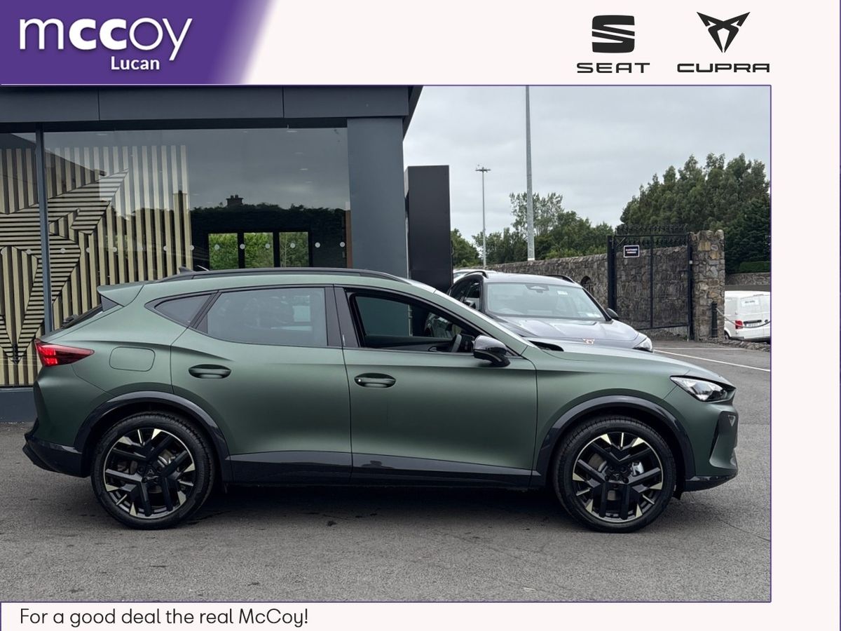 Cupra Formentor **TRIBE EDITION**PHEV 204BHP DSG**MANGANESE MATTE GREEN PAINT**5 YEAR WARRANTY**PCP FINANCE AVAILABLE**