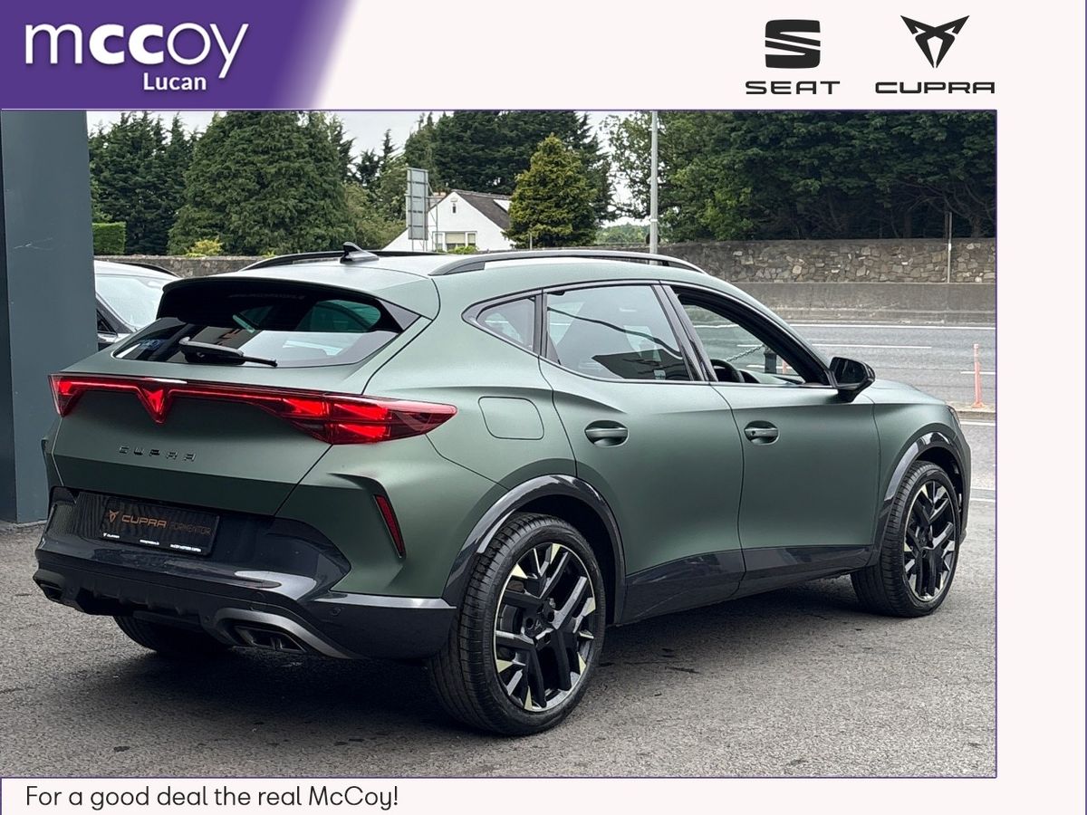 Cupra Formentor **TRIBE EDITION**PHEV 204BHP DSG**MANGANESE MATTE GREEN PAINT**5 YEAR WARRANTY**PCP FINANCE AVAILABLE**