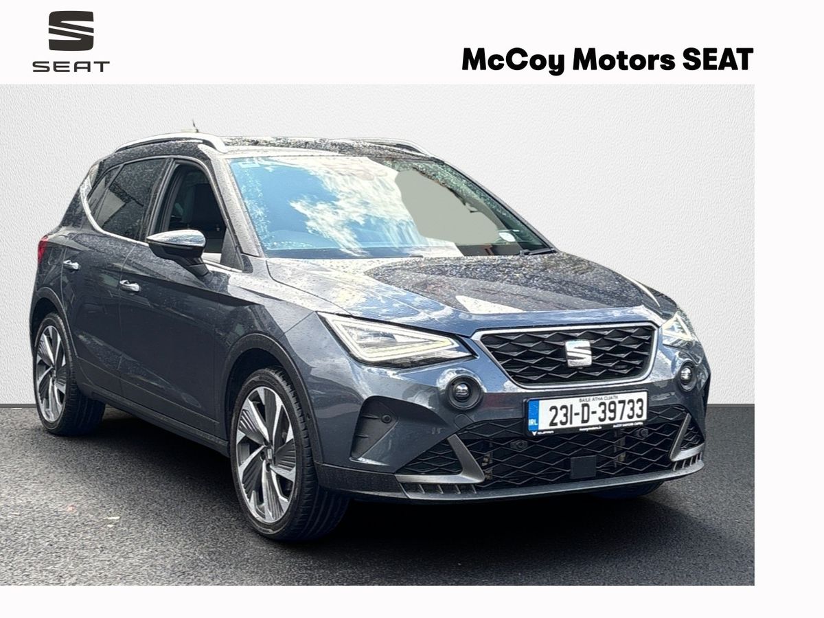 SEAT Arona *** JUST ARRIVED *** ARONA FR PLUS 1.0TSI 110HP *** LOW RATE FINANCE *** FULL 12 MONTH WARRANTY ***
