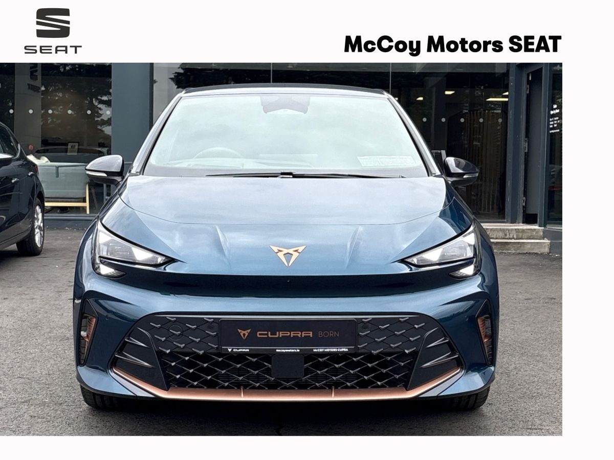 Cupra Born **271 OFFERS 0% PCP** CUPRA BORN 190HP URBAN V2 58KWH **MASSIVE STANDARD SPEC WITH OVER 400 KMS OF RANGE -- NEW MODEL AVAILABLE**