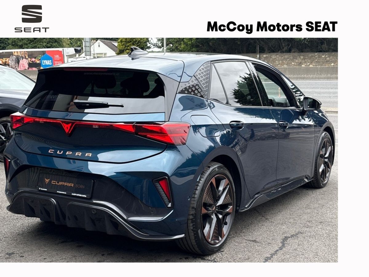 Cupra Born **271 OFFERS 0% PCP** CUPRA BORN 190HP URBAN V2 58KWH **MASSIVE STANDARD SPEC WITH OVER 400 KMS OF RANGE -- NEW MODEL AVAILABLE**