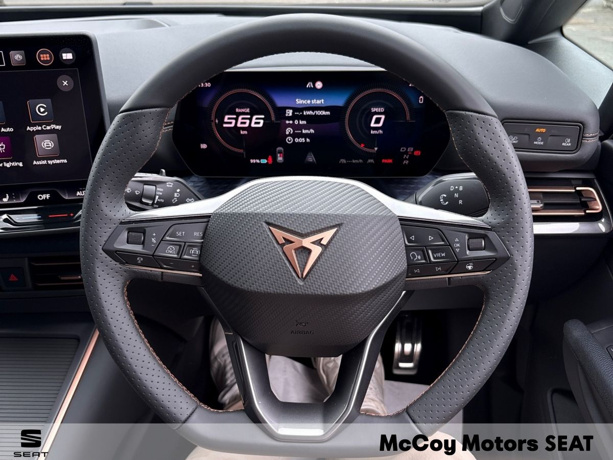 Cupra Born **271 OFFERS 0% PCP** CUPRA BORN 190HP URBAN V2 58KWH **MASSIVE STANDARD SPEC WITH OVER 400 KMS OF RANGE -- NEW MODEL AVAILABLE**