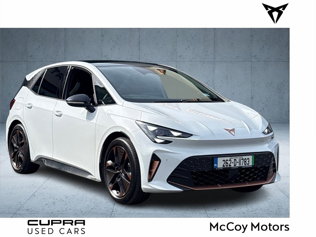 Cupra Born **NOW AVAILABLE** NEW MODEL BORN URBAN 58KWH V2 ** PAN SUNROOF - DYNAMIC DESIGN PACK -  19" STORM ALLOYS Black & Copper**