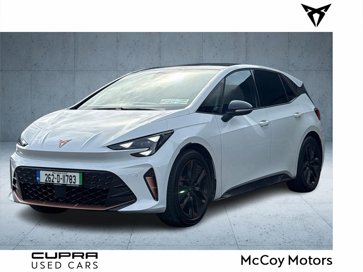 Cupra Born **NOW AVAILABLE** NEW MODEL BORN URBAN 58KWH V2 ** PAN SUNROOF - DYNAMIC DESIGN PACK -  19" STORM ALLOYS Black & Copper**