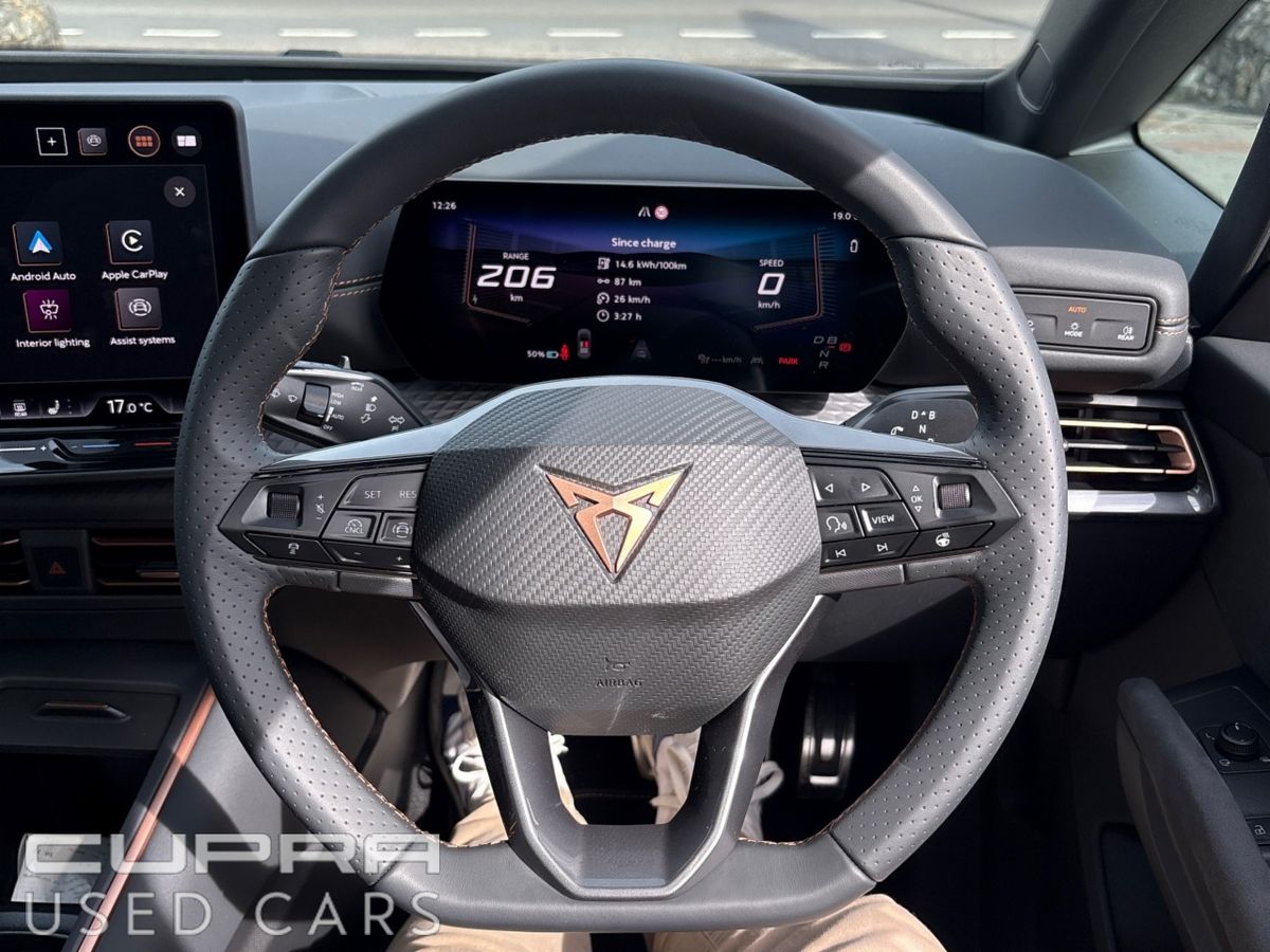 Cupra Born **NOW AVAILABLE** NEW MODEL BORN URBAN 58KWH V2 ** PAN SUNROOF - DYNAMIC DESIGN PACK -  19" STORM ALLOYS Black & Copper**