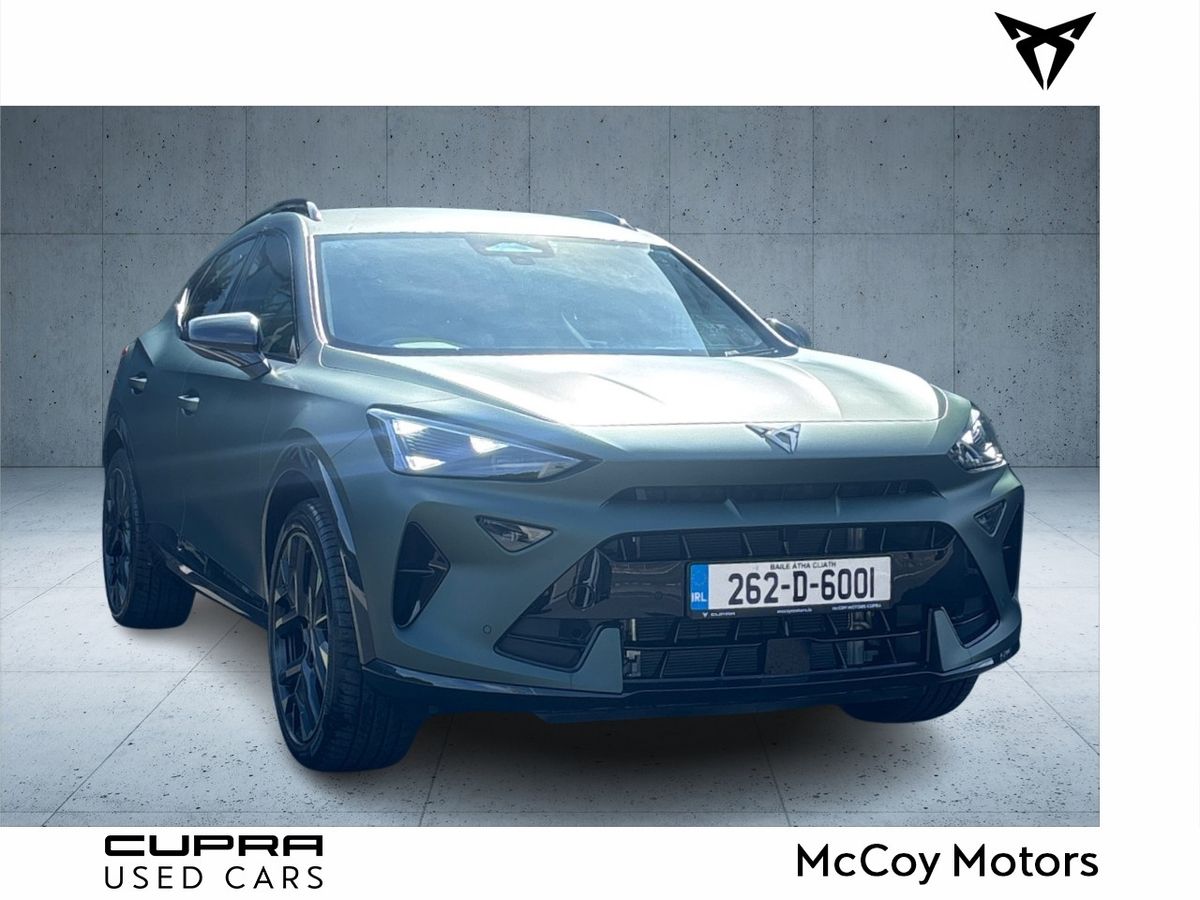 Cupra Formentor **NOW AVAILABLE** FORMENTOR e-Hybrid 204hp DSG Tribe Edition **FINISHED IN MANGANESE MATT PAINT -- 5 YEARS WARRANTY -- FOC SERVICE PLAN**