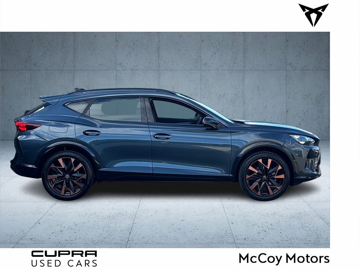 Cupra Formentor **262 SALE ** FORMENTOR V2 1.5ETSI 150HP DSG 5DR AUTO **DELIVERY MILEAGE -- 5 YEAR WARRANTY -- 19" "SANDSTORM COPPER" ALLOYS -- FOC SERVICE PLAN**